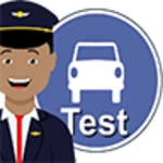 test conducir coche 2023 android application logo